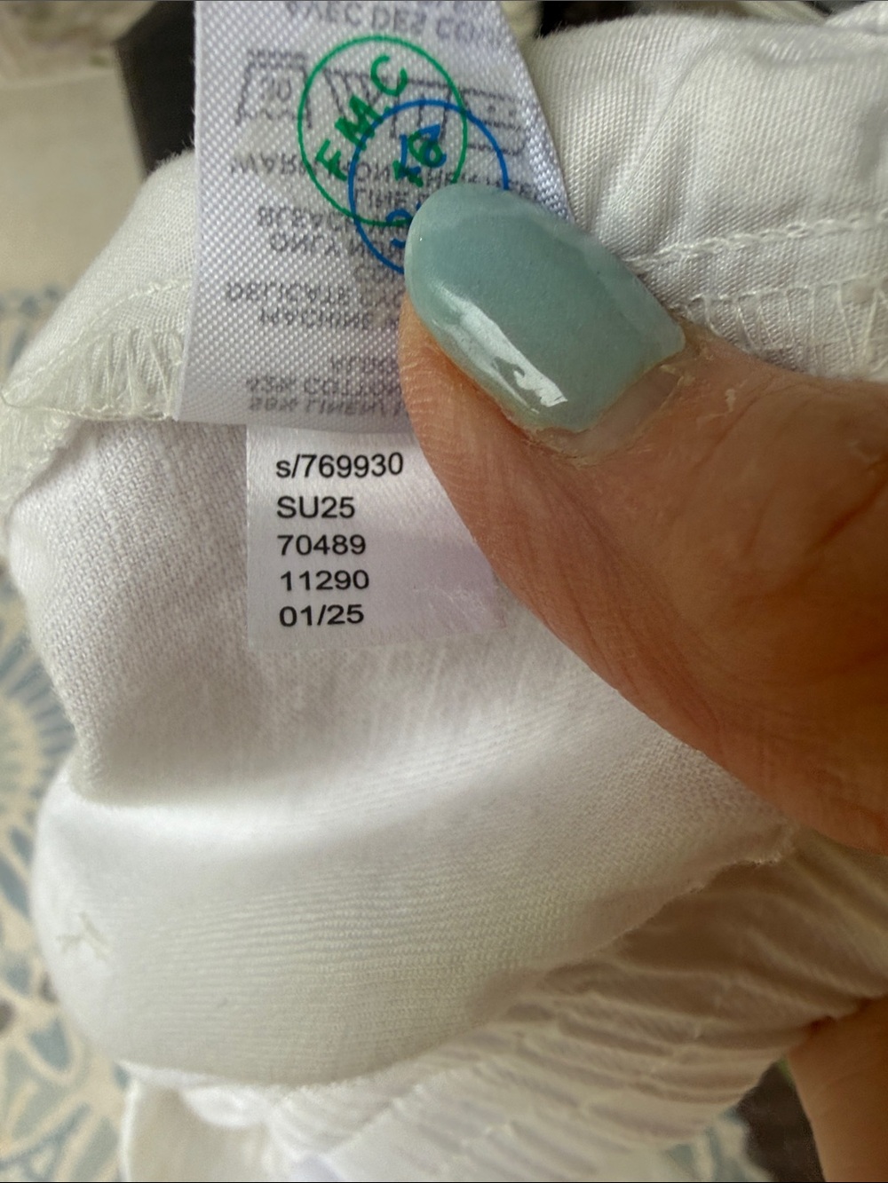 LOFT White Linen Relaxed Fit Shorts w Elastic Waist Size XS - Picture 7 of 11